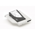 12.7mm SATA - SATA adapteris SSD diskui vietoje CDROM